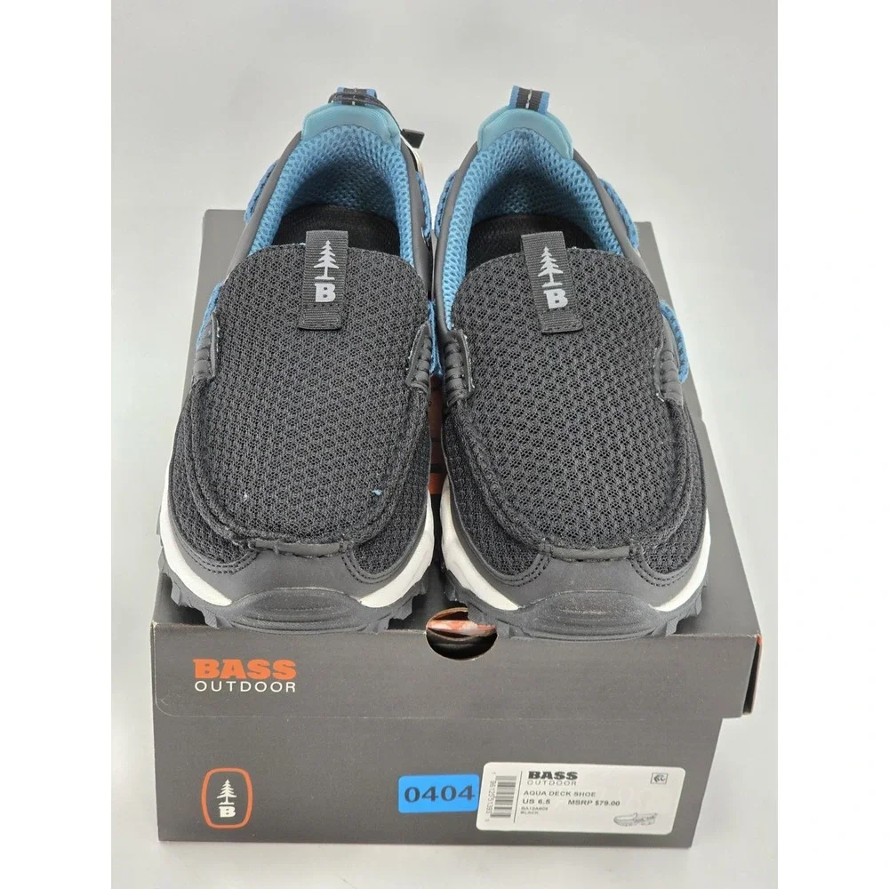 BASS OUTDOOR Women's Water Shoes‎ – Slip-on Aqua Deck Boat Trail Hiking Sz 6.5 M